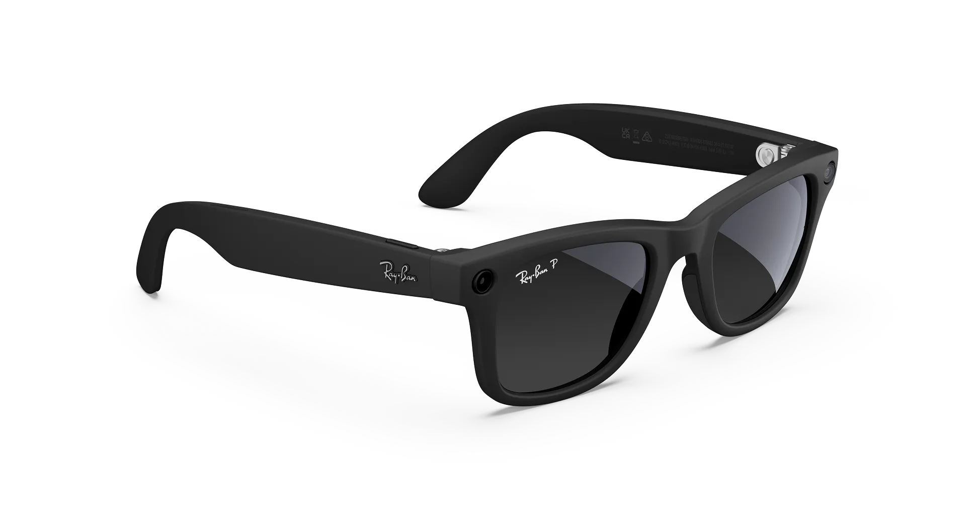 Ray-Ban Meta Wayfarer (Gen 1) Matte Black AI Glasses with Black Lenses - Εικόνα 3