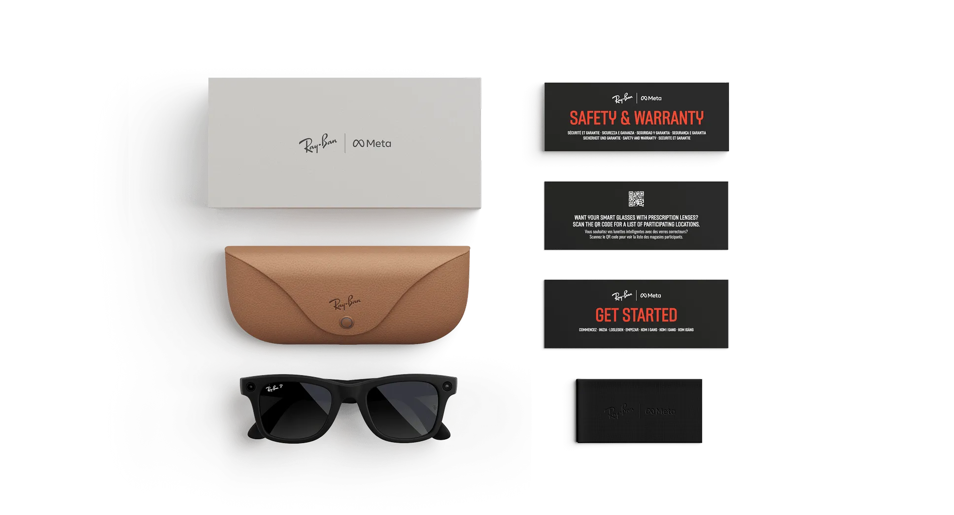 Ray-Ban Meta Wayfarer (Gen 1) Matte Black AI Glasses with Black Lenses - Εικόνα 5